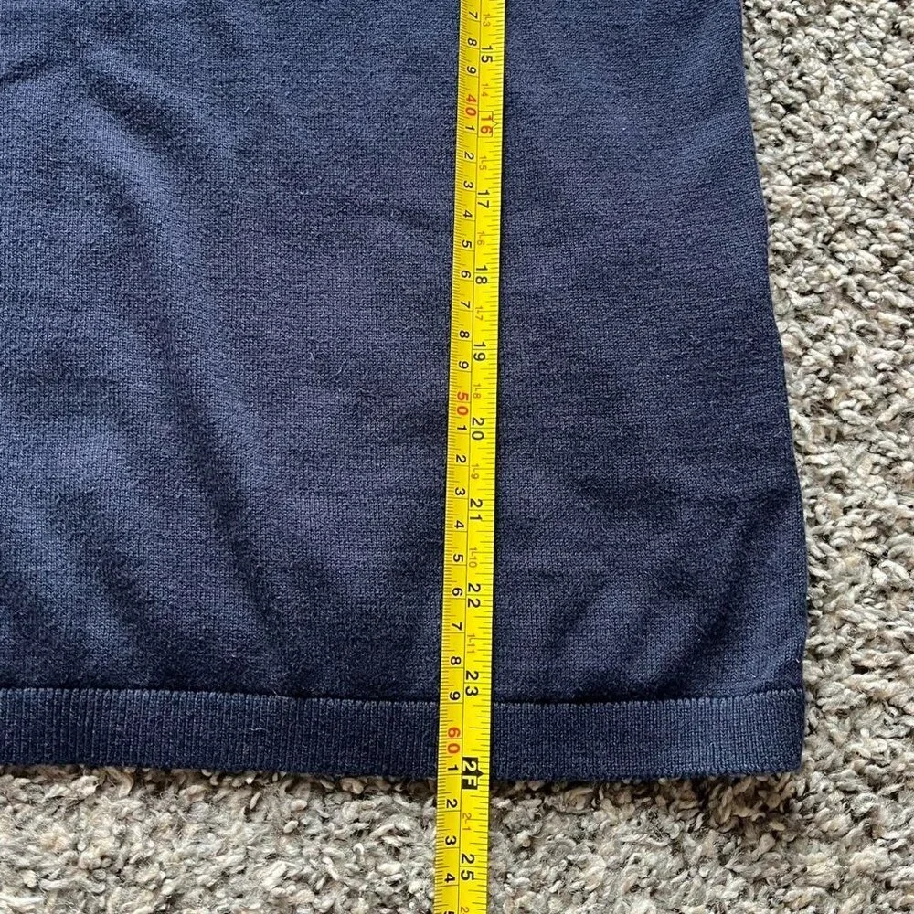Tommy Hilfiger Navy Blue Dog Lightweight T-Shirt Wmn M Preppy Classic Stylish - Picture 7 of 7
